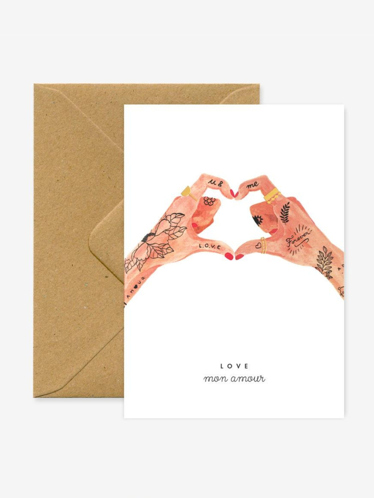 כרטיס ברכה Mon Amour