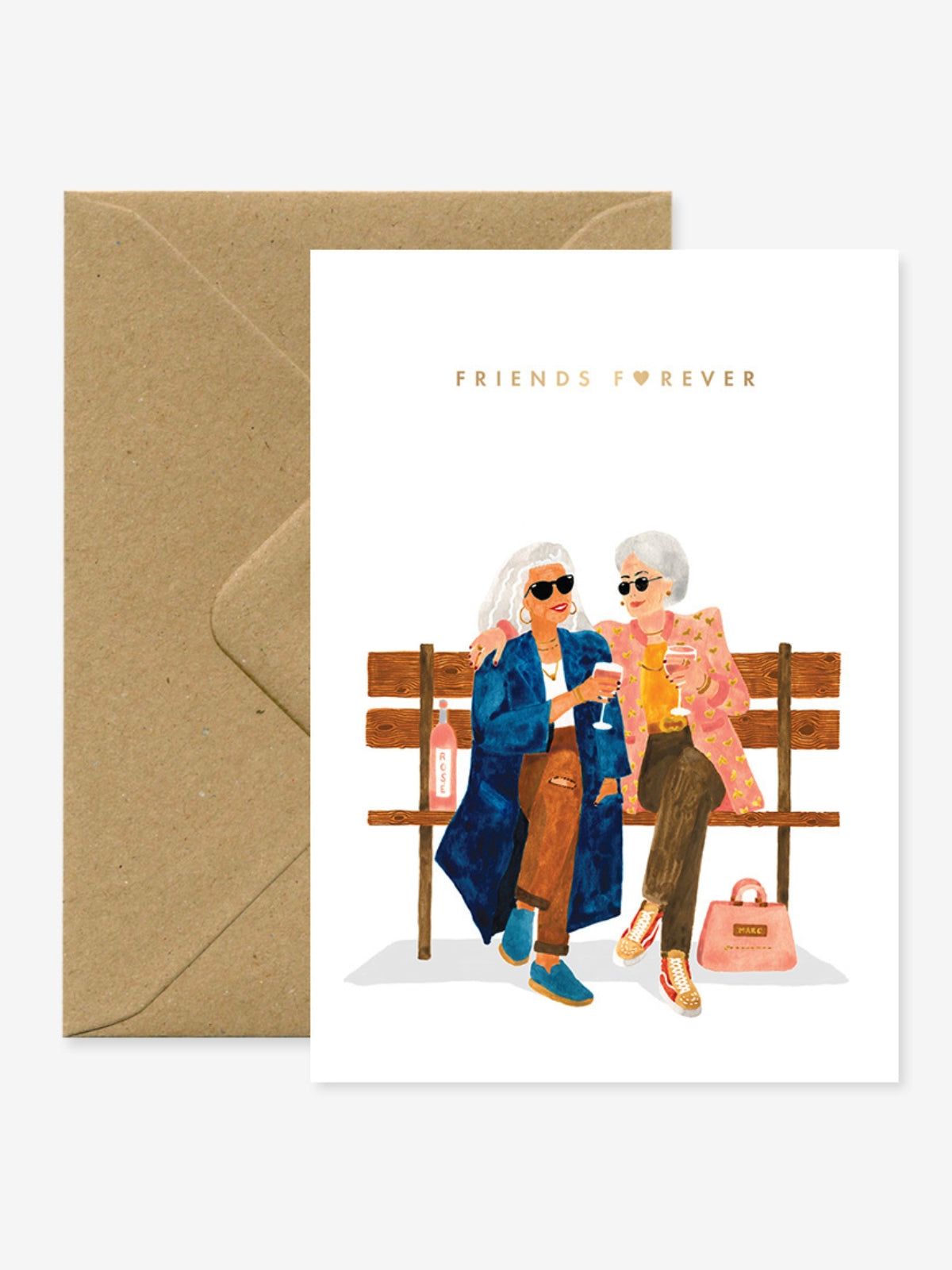 כרטיס ברכה Friends Forever