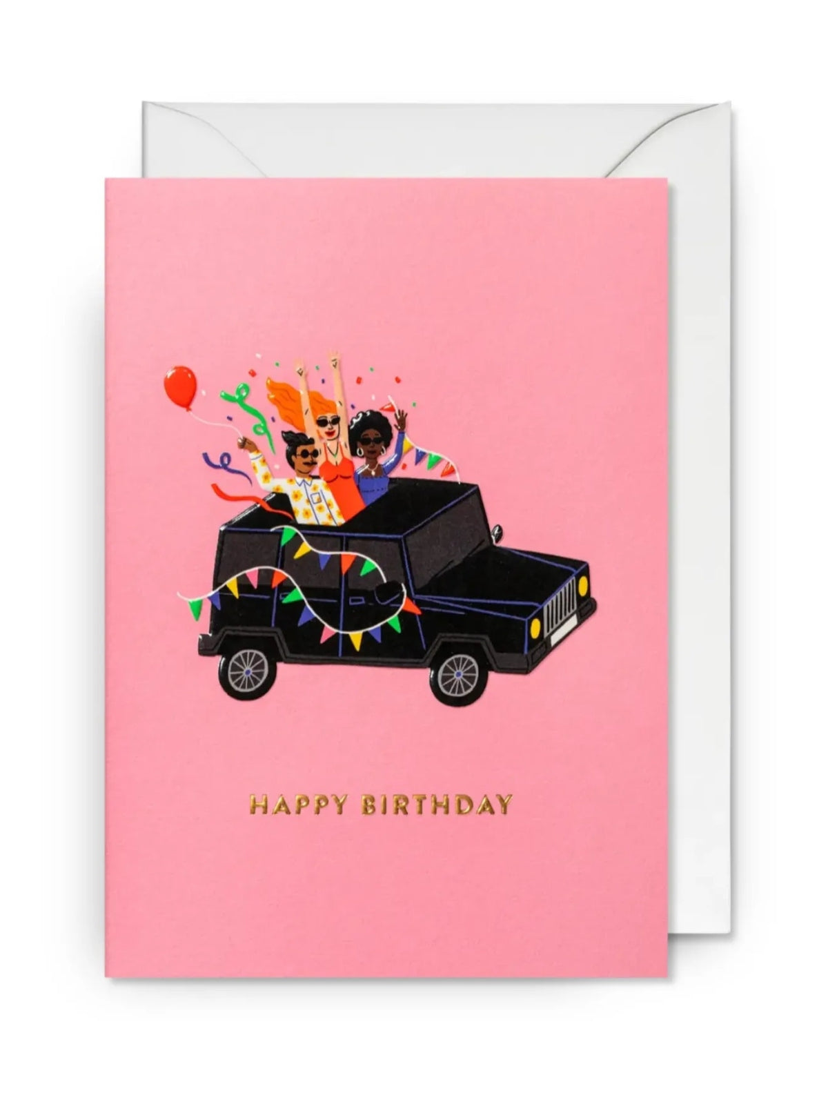 כרטיס ברכה Party Car