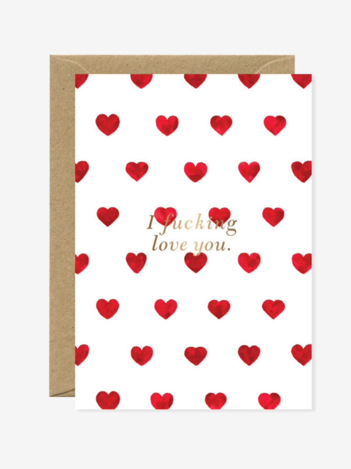 כרטיס ברכה I F**cking Love You