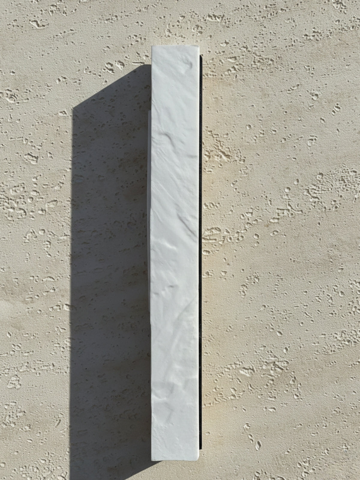 בית מזוזה לבן מינרל לקלף 15