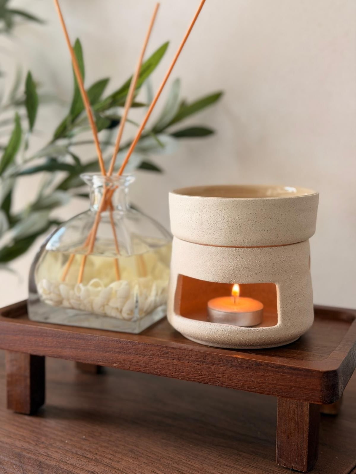 מבער שמנים חרס דאבל חול