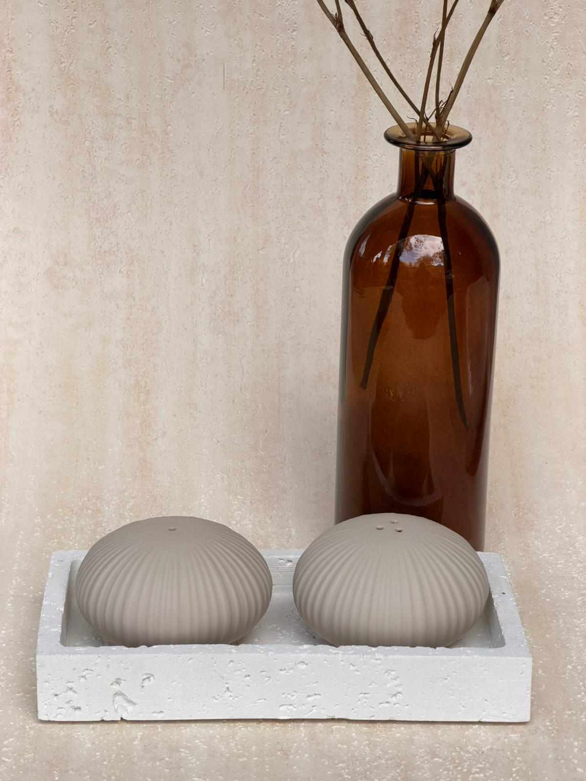 סט מלח פלפל ווסט בז'