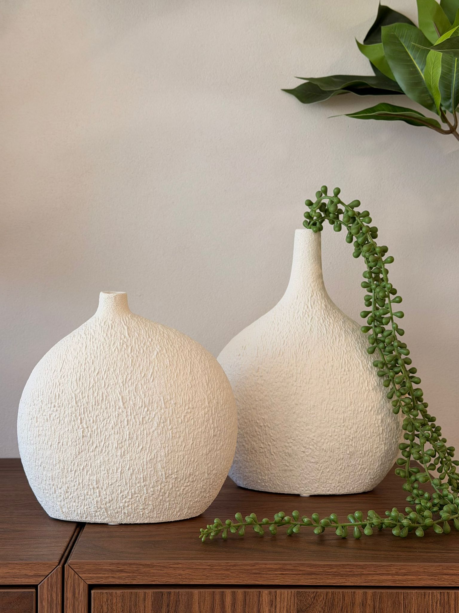 אגרטל חרס שטוח מון