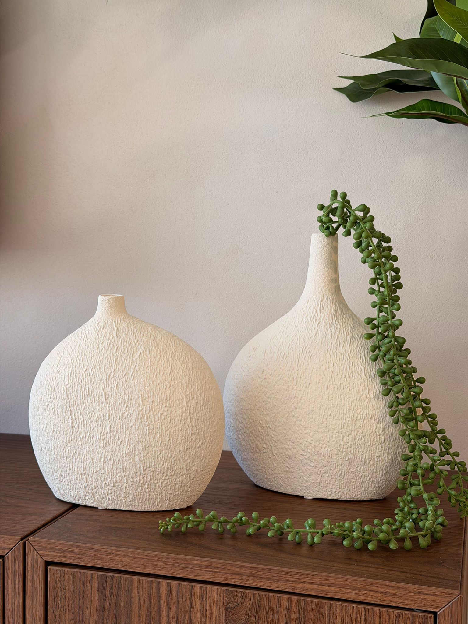 אגרטל חרס שטוח מון