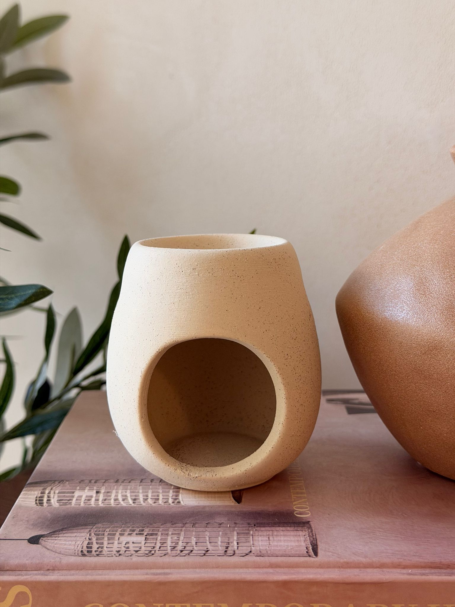 מבער שמנים מנוקד אמורפי