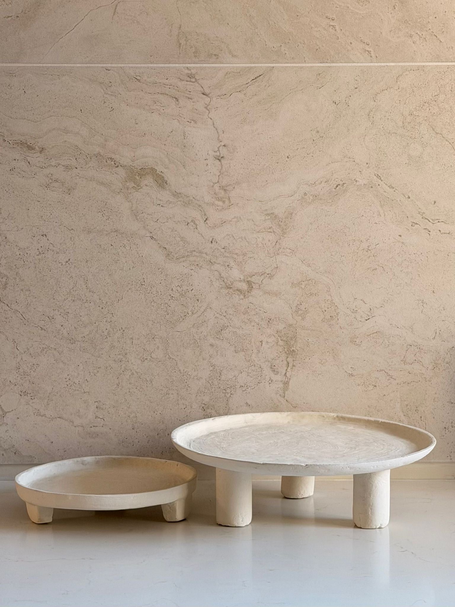 מגש נוי עגול קראפט בעבודת יד