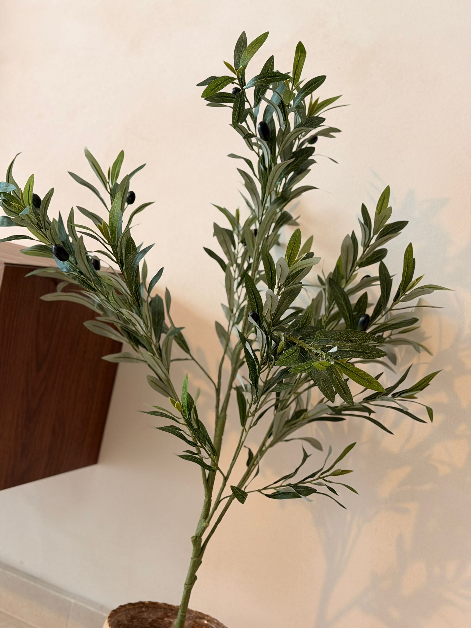 עציץ זית מלאכותי 1 מטר