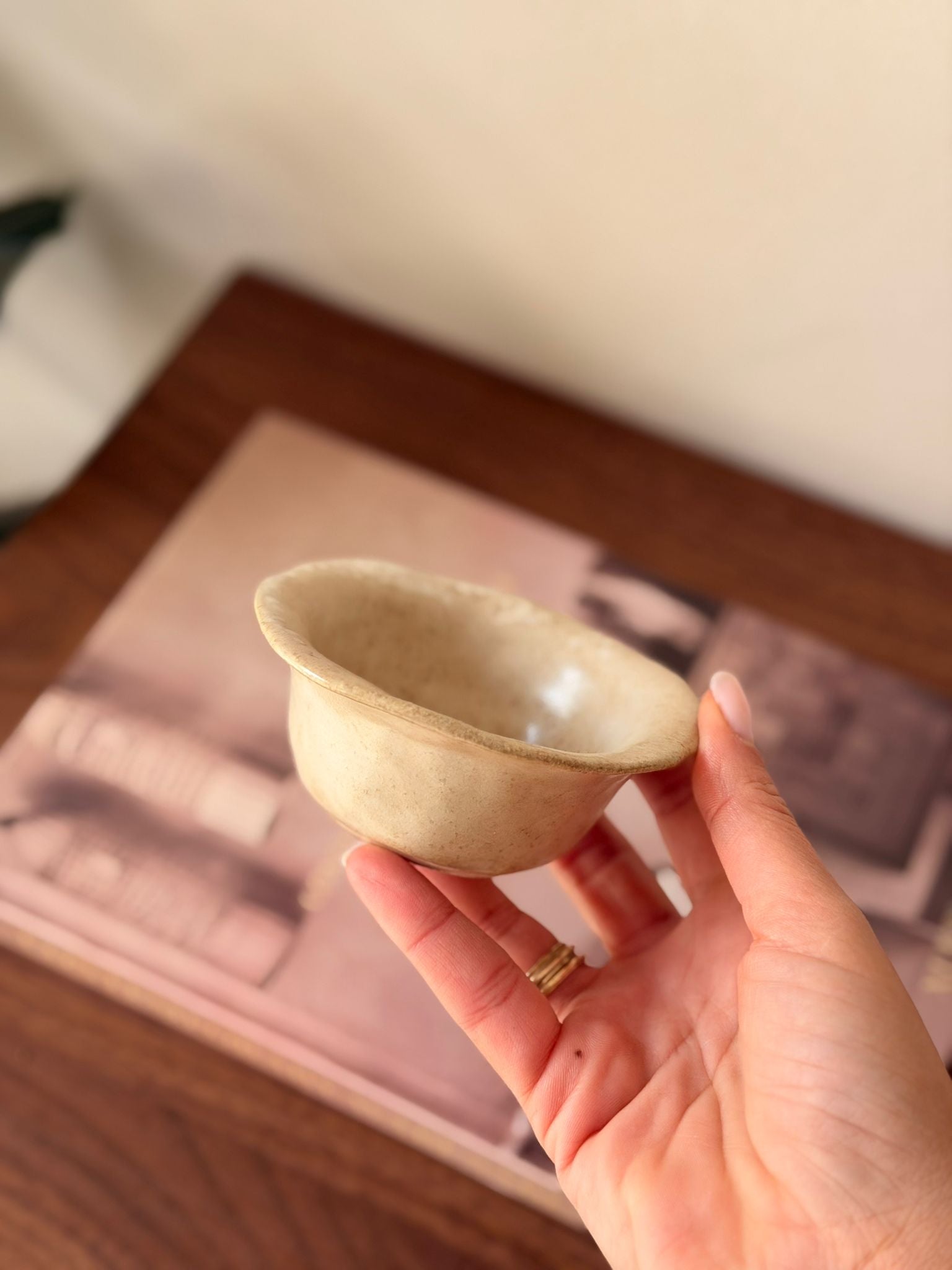 קערית קרמיקה אורגנית