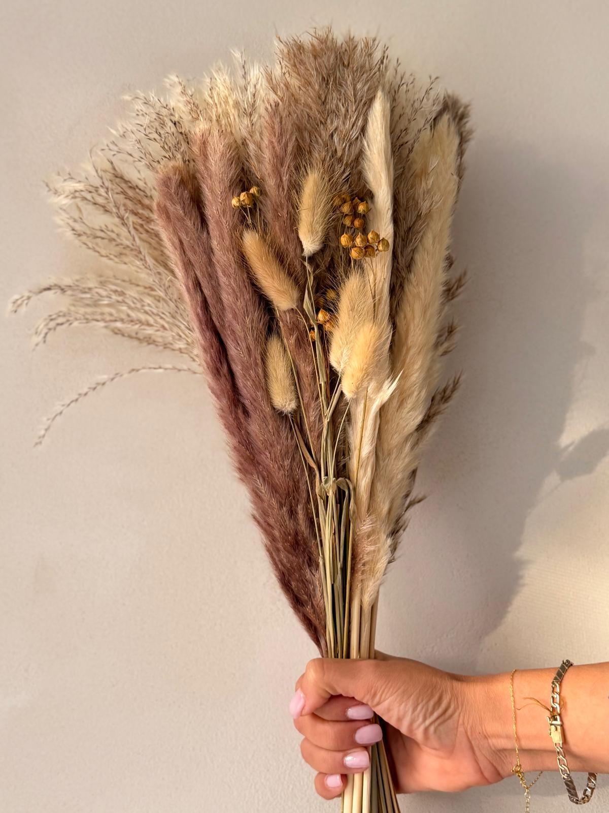 זר מיובש טבעי דזרט