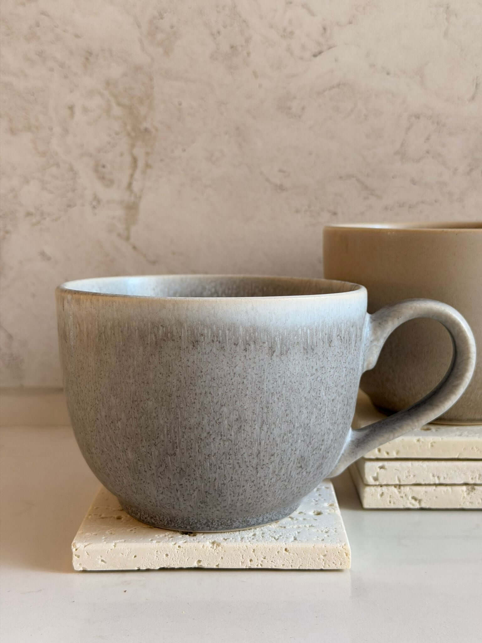 ספל קרמיקה מיסטי אפרפר