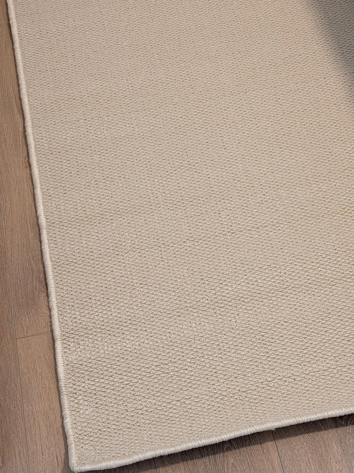 שטיח דמוי צמר שמנת 80*150 ס"מ