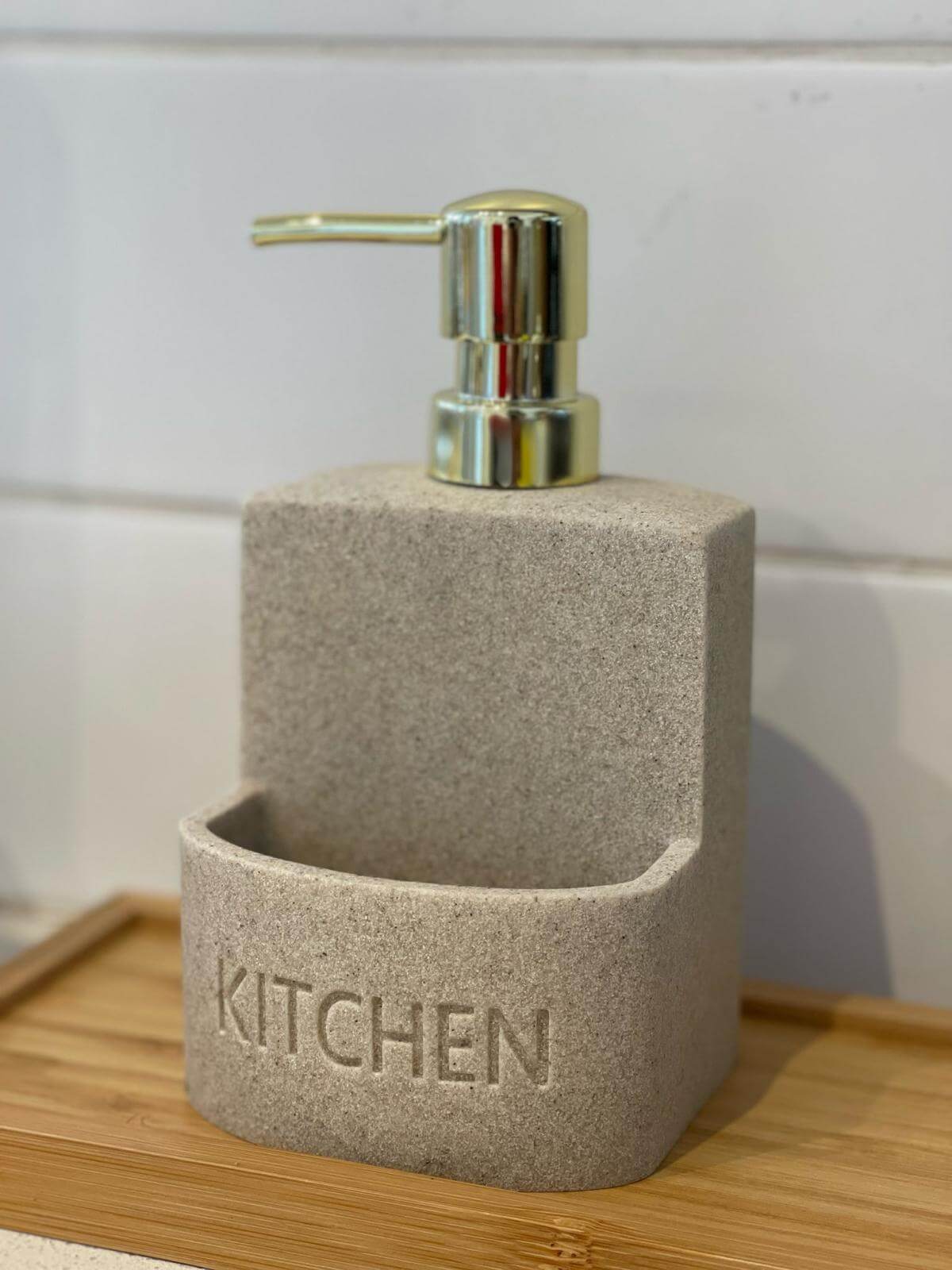 דיספנסר לסבון כלים קלין אבן