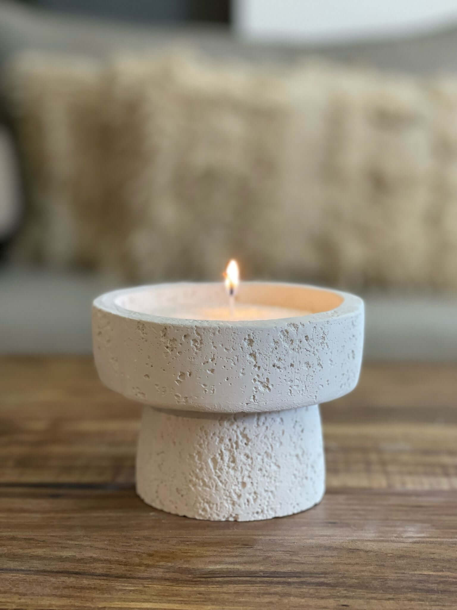 קערת אבן קאבו מוגבהת