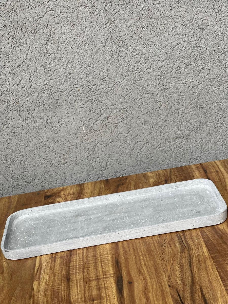 מגש בטון מלבני - 40 ס"מ - 1item
