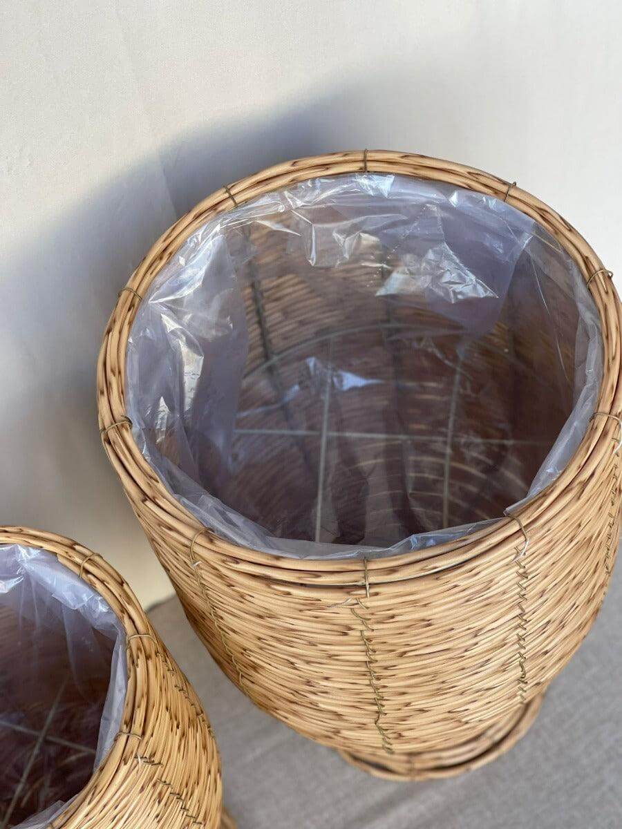 מעמד עציץ קדמא טבעי - גודל לבחירה - 1item