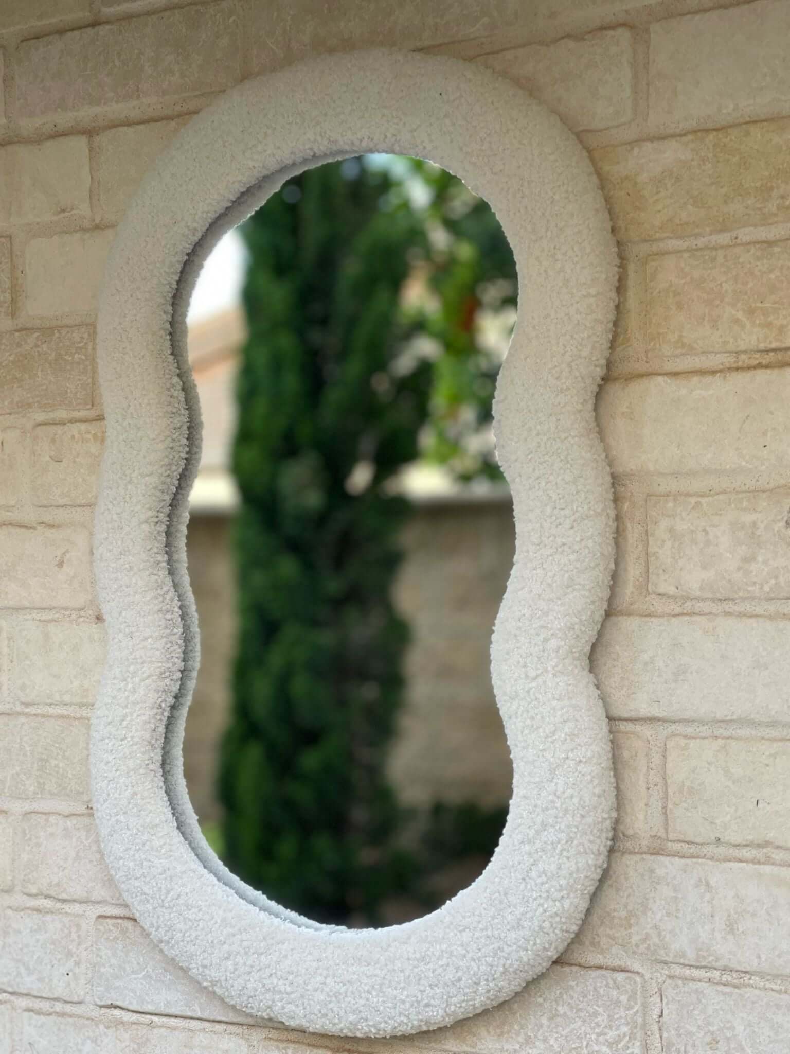 מראה מסגרת בוקלה - 39*58 ס"מ