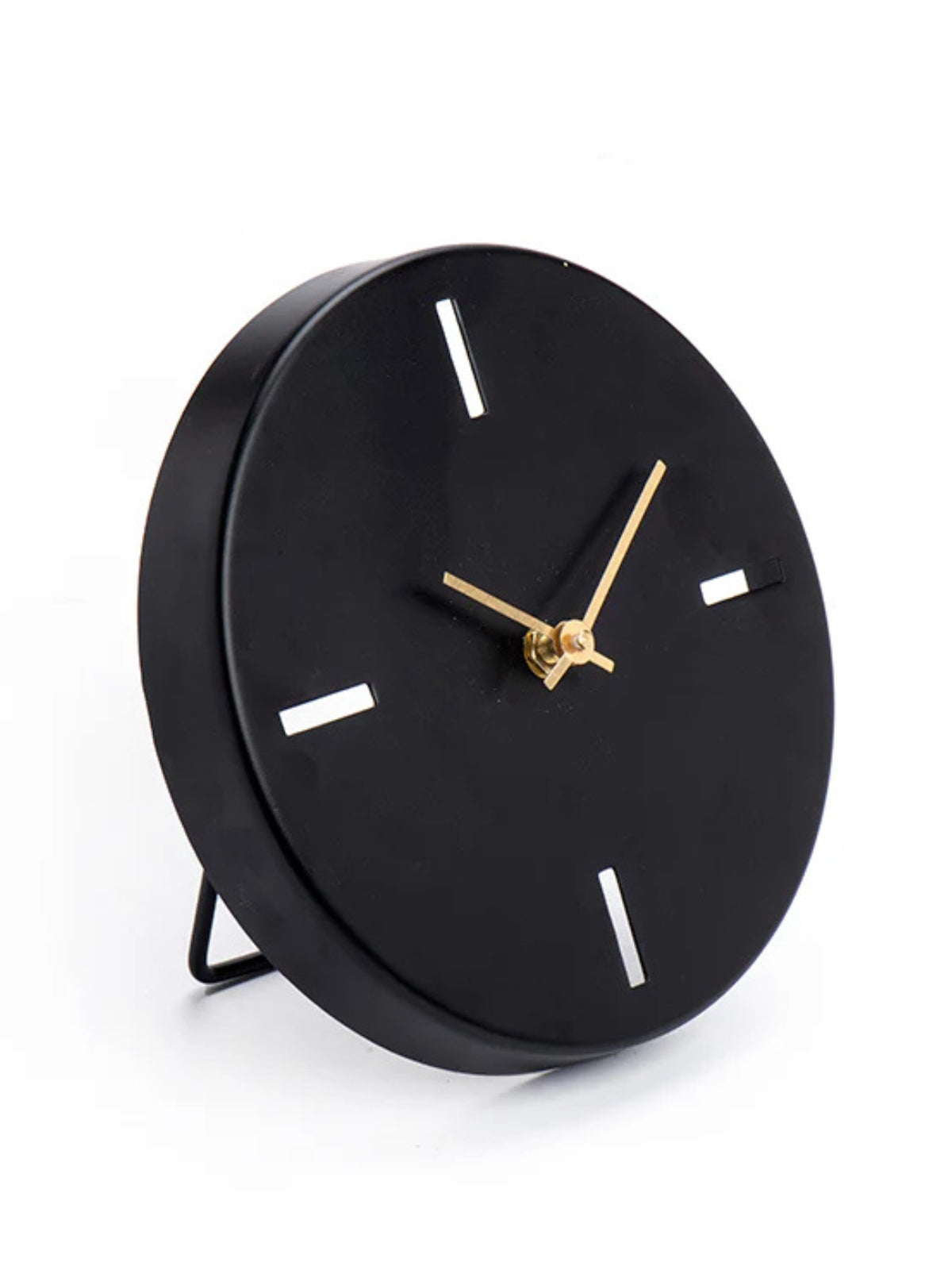 שעון שולחני שחור לונה
