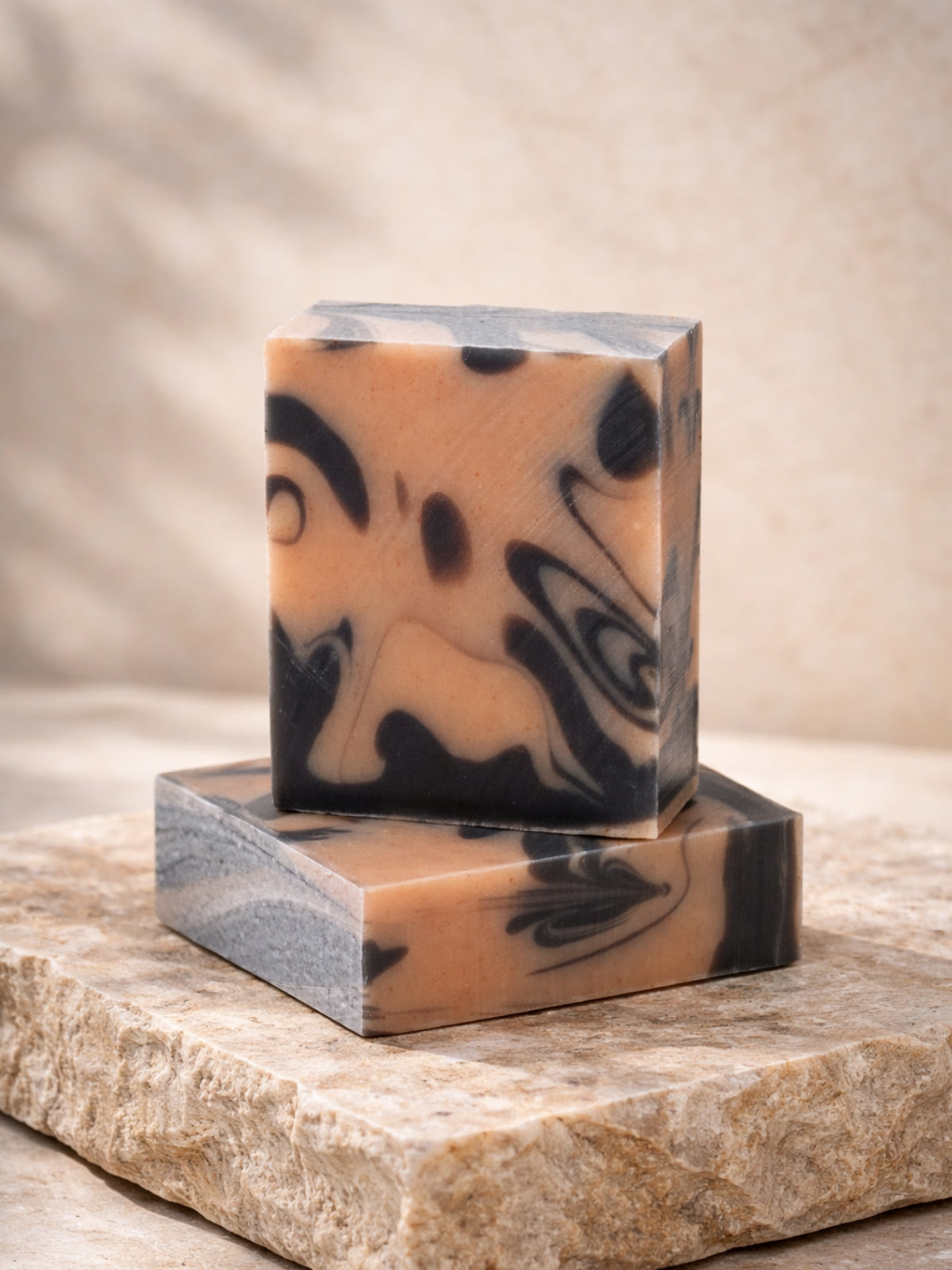 סבון מוצק רוז גרניום וחימר אדום