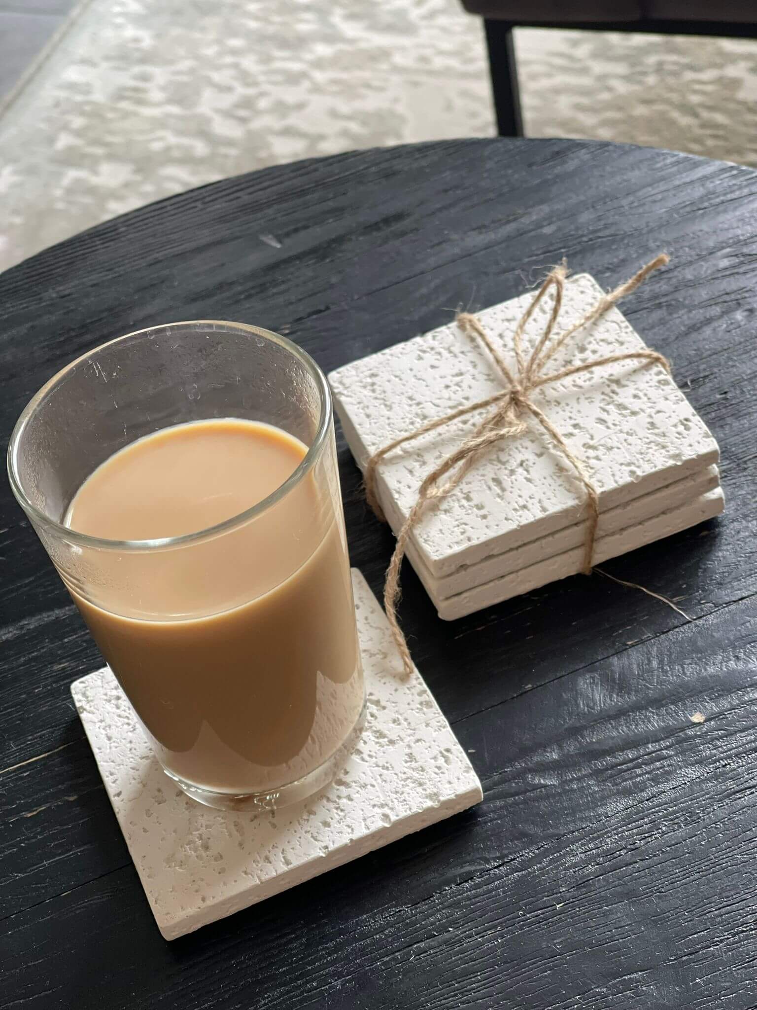 סט תחתיות קפה מרובעות אבן קאבו
