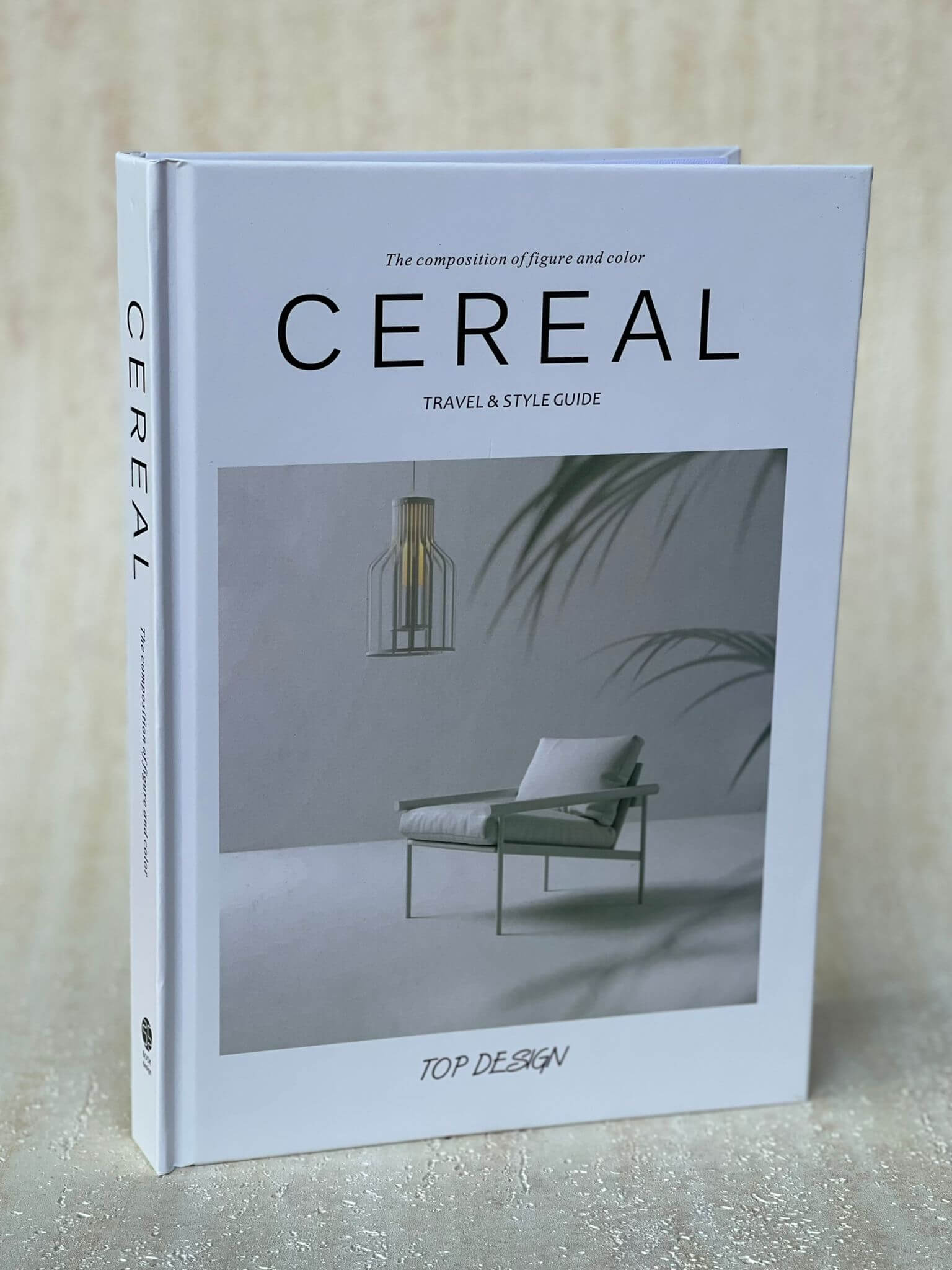 ספר עיצוב נפתח עם דפים - CEREAL