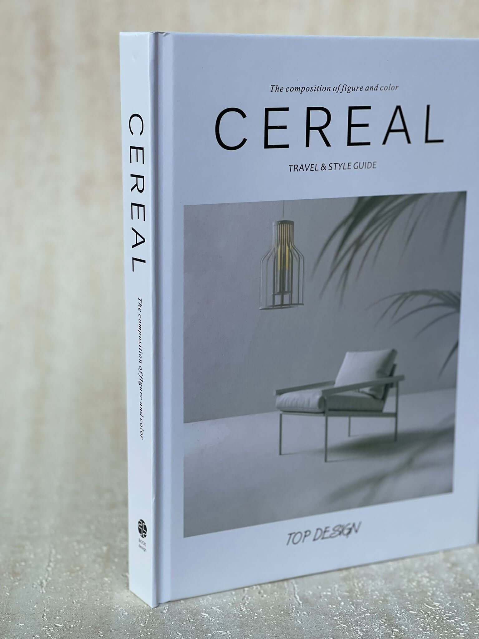 ספר עיצוב נפתח עם דפים - CEREAL