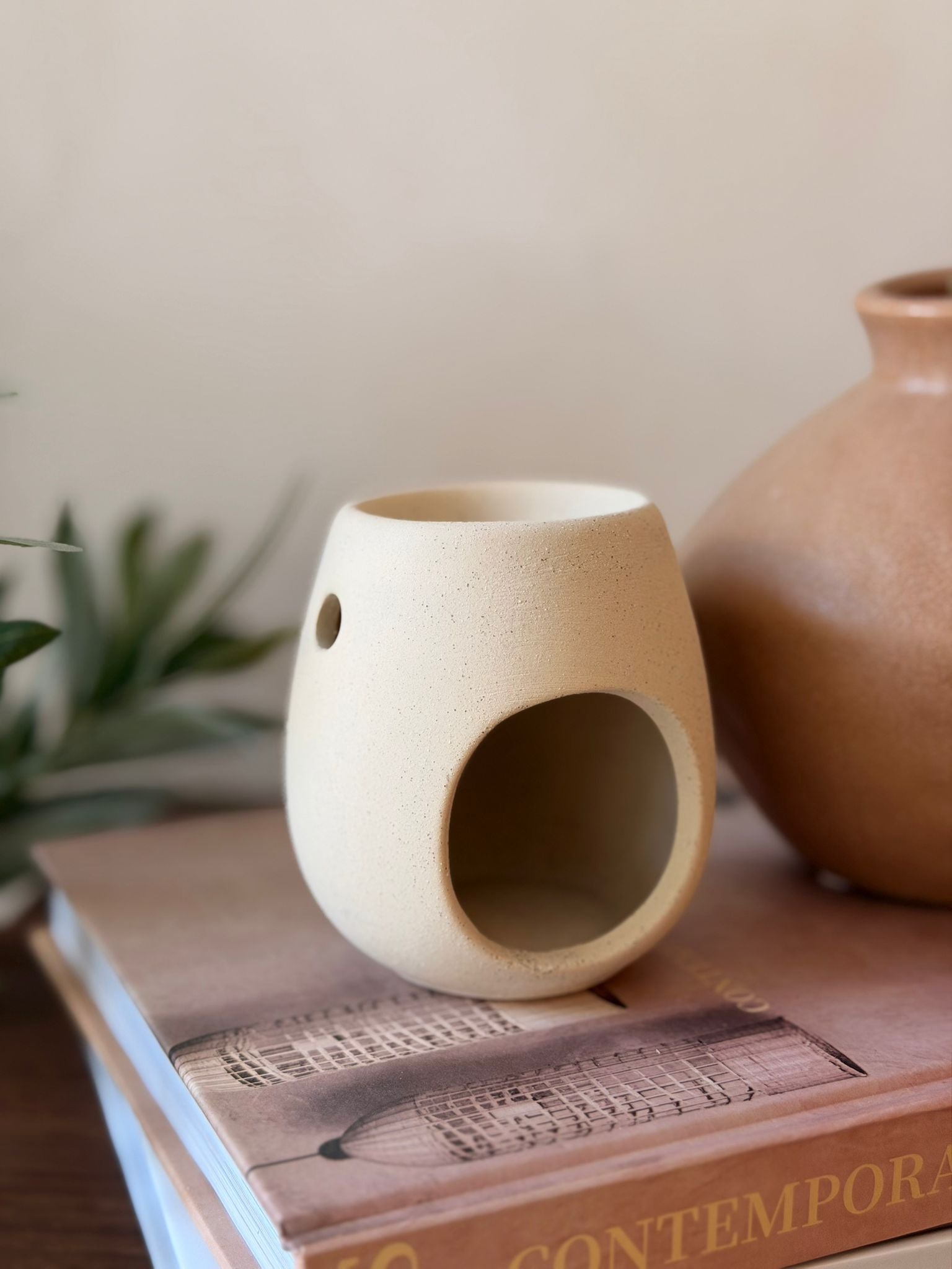 מבער שמנים מנוקד אמורפי