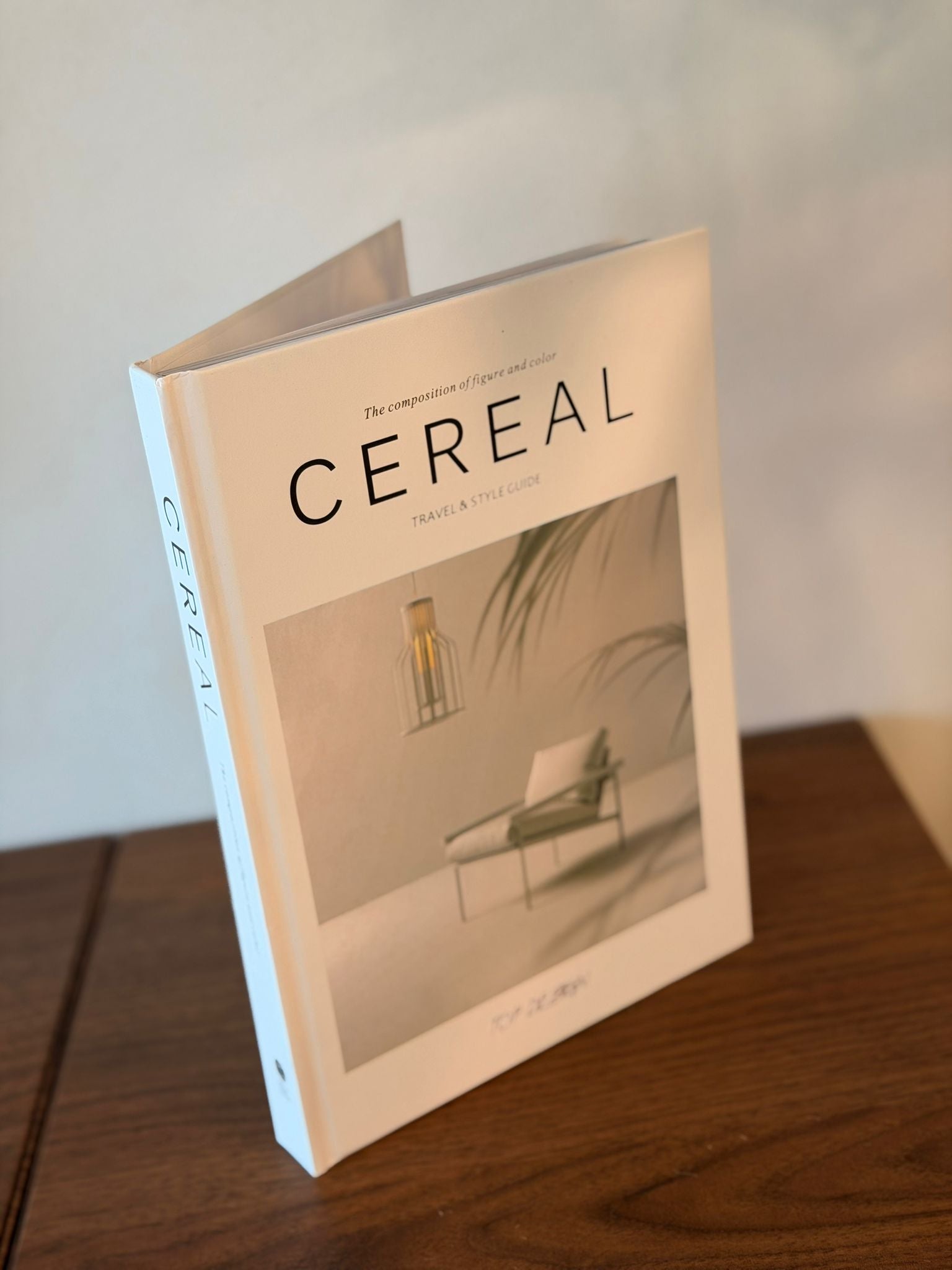 ספר עיצוב נפתח עם דפים - סיריאל