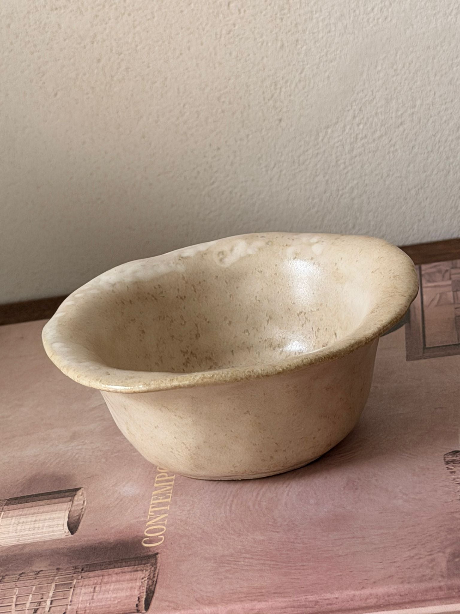 קערית קרמיקה אורגנית