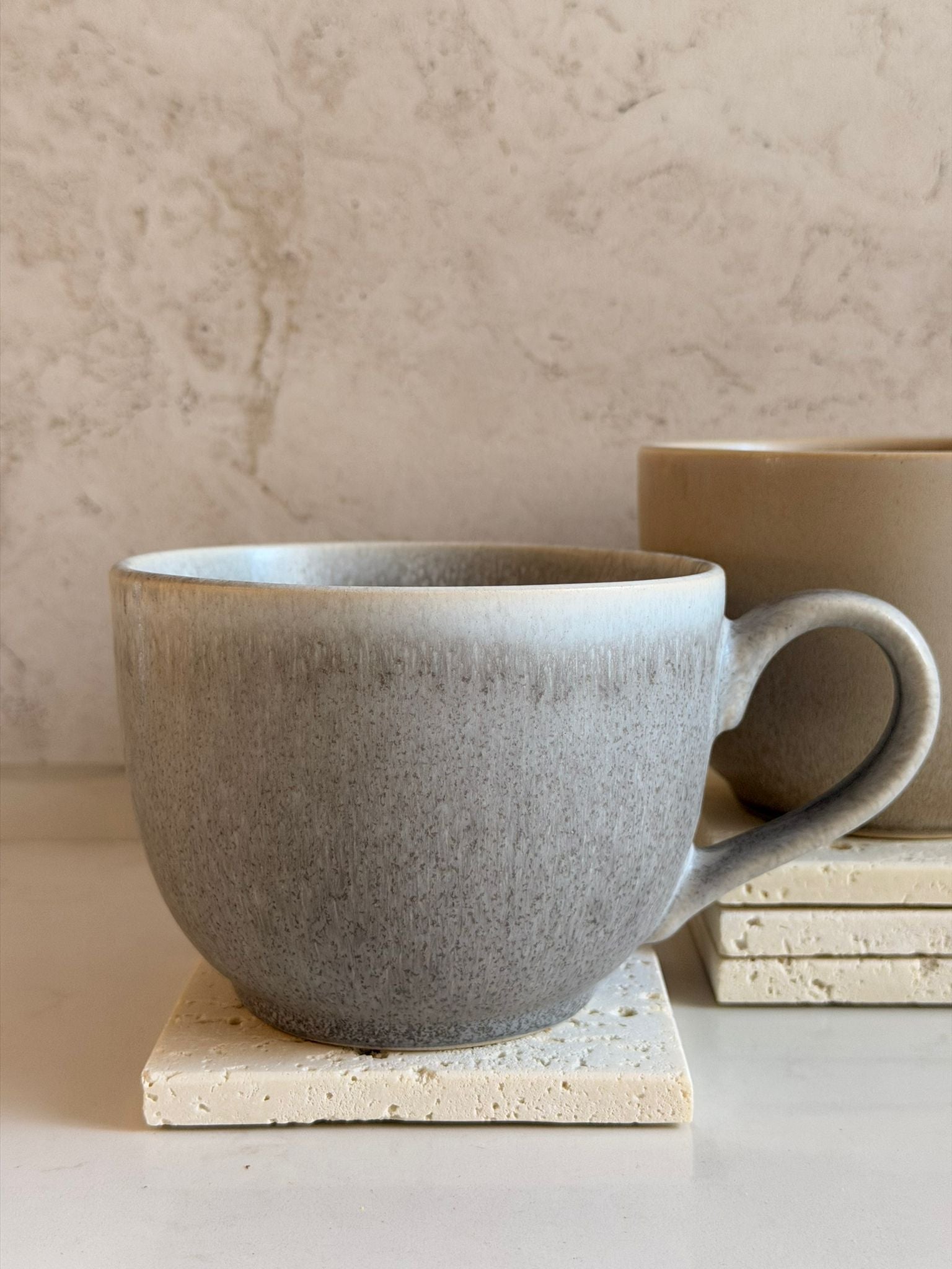 ספל קרמיקה מיסטי אפרפר