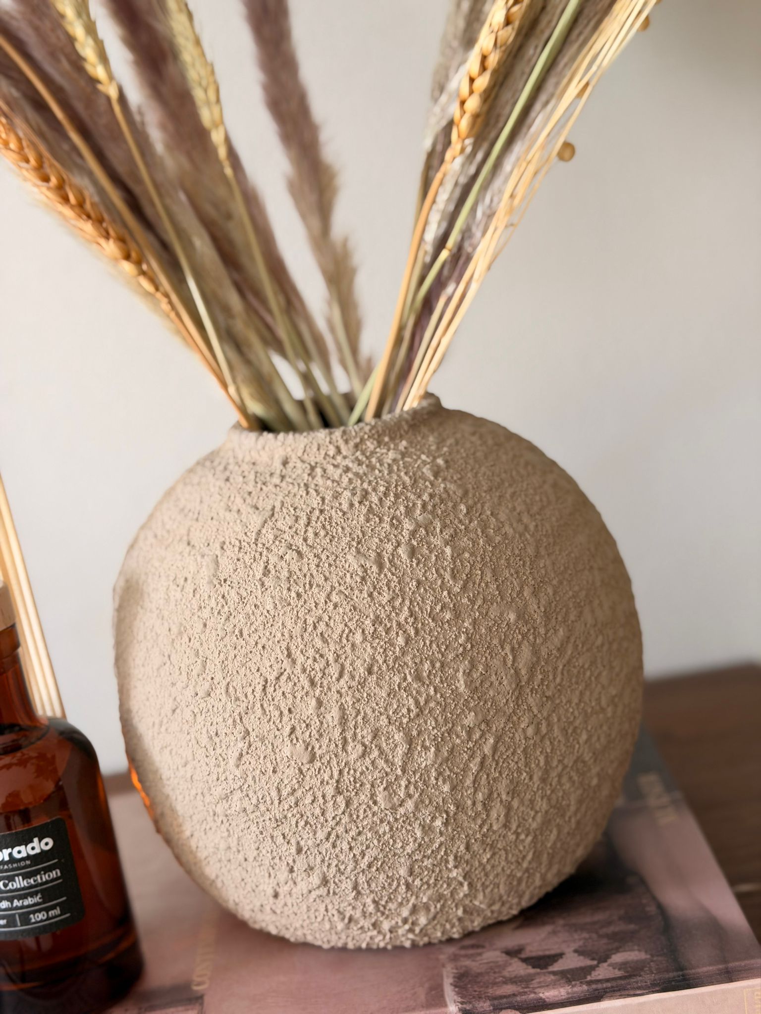 אגרטל אבן סנדי מוקה