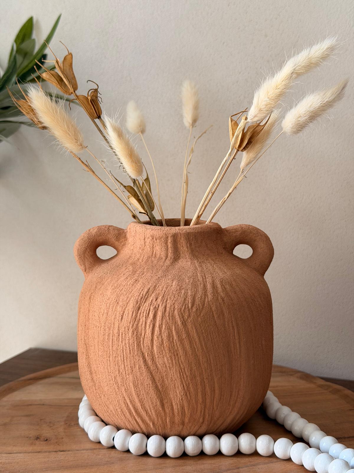 אגרטל חרס אואזיס-גודל לבחירה