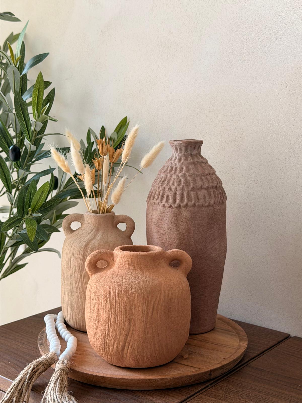 אגרטל חרס אואזיס-גודל לבחירה