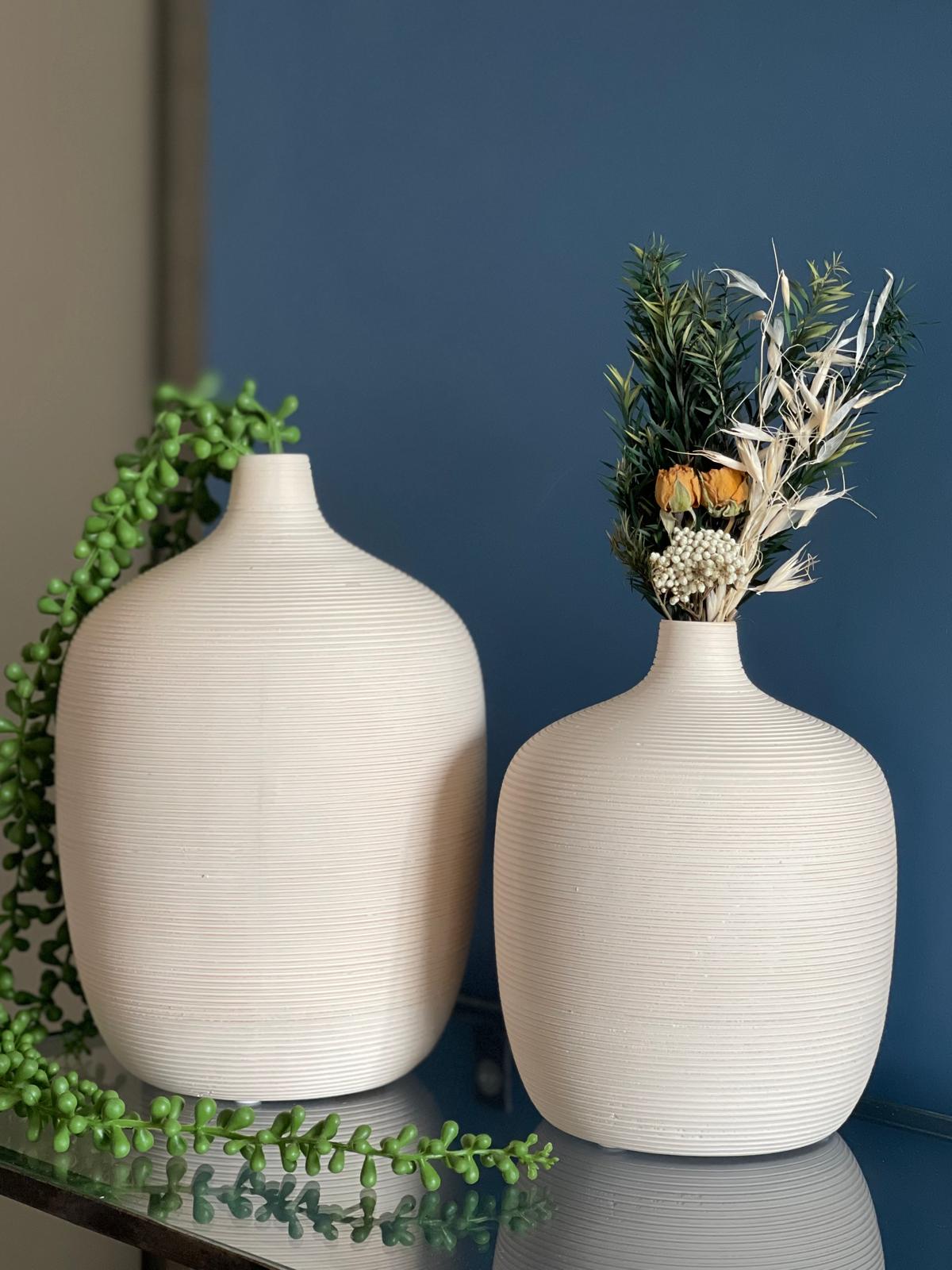 אגרטל חרס מילה שמנת דרופ