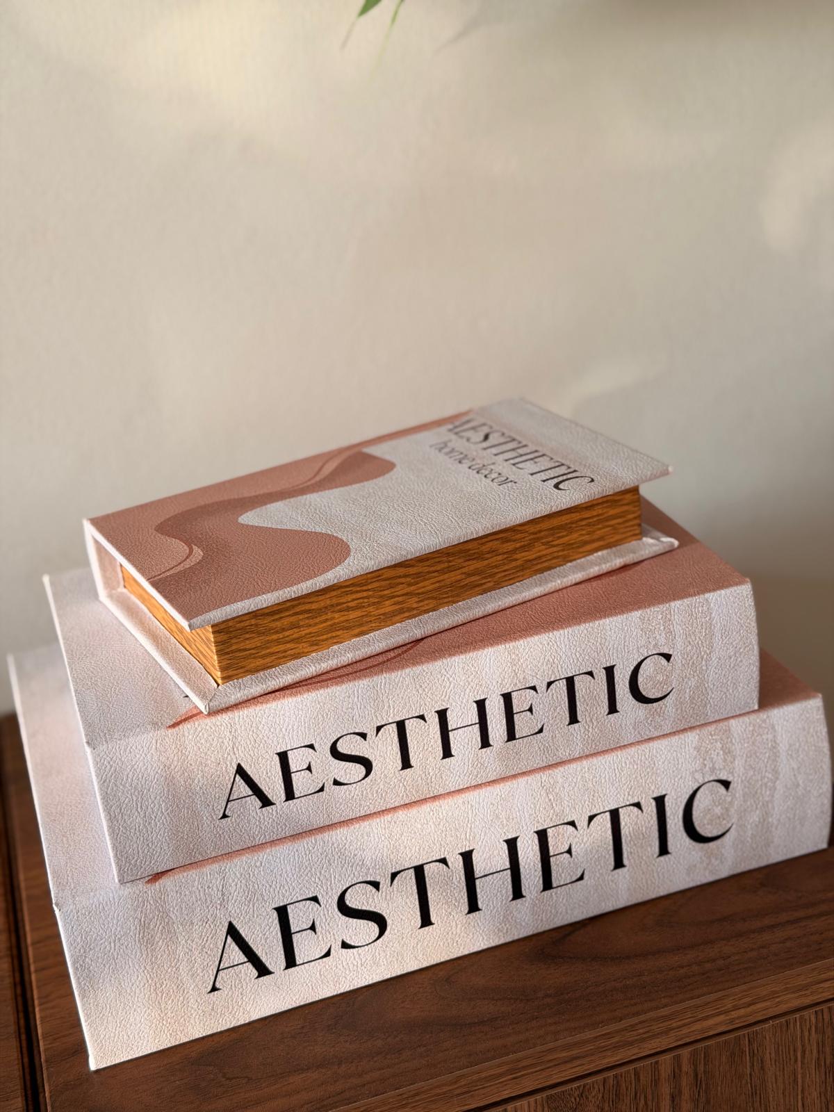 ספר קופסה אדמה נפתח לאחסון