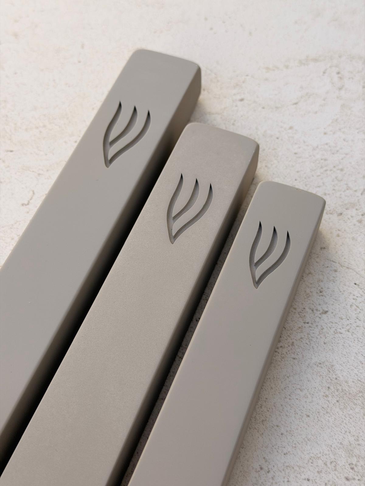 בית מזוזה בטון אלמנט צבע סהרה