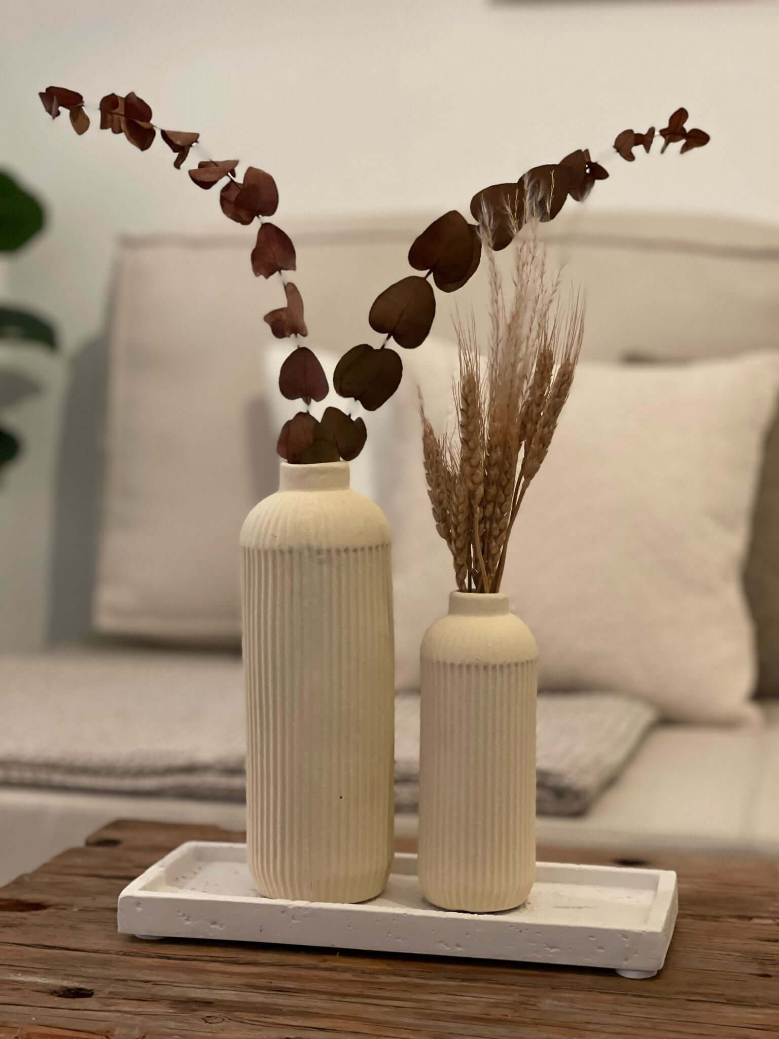 אגרטל חרס סנדיניו פסים - 1item