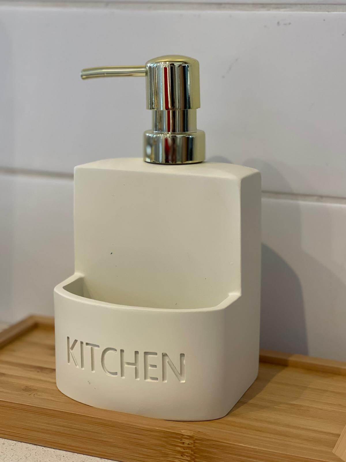 דיספנסר לסבון כלים קלין שמנת