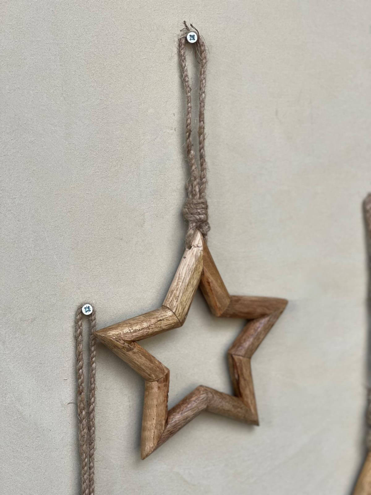 מתלה עץ כוכב סטארי - 1item