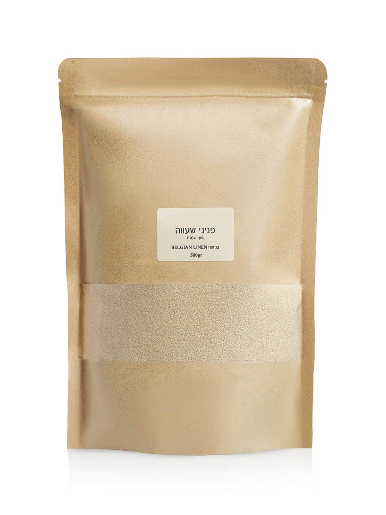 שעווה להכנת נרות בכלים בריח פשתן נקי - 1item