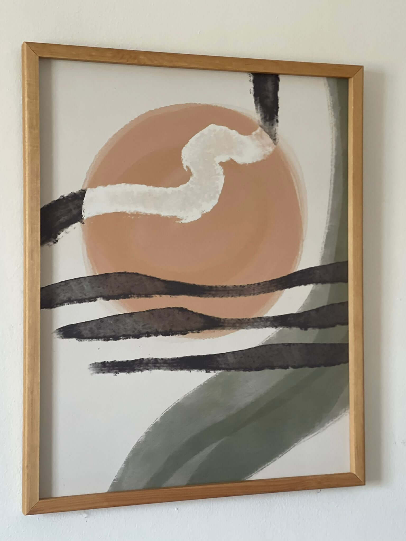 תמונה מסגרת עץ דזרט סאן - 40*50 ס"מ
