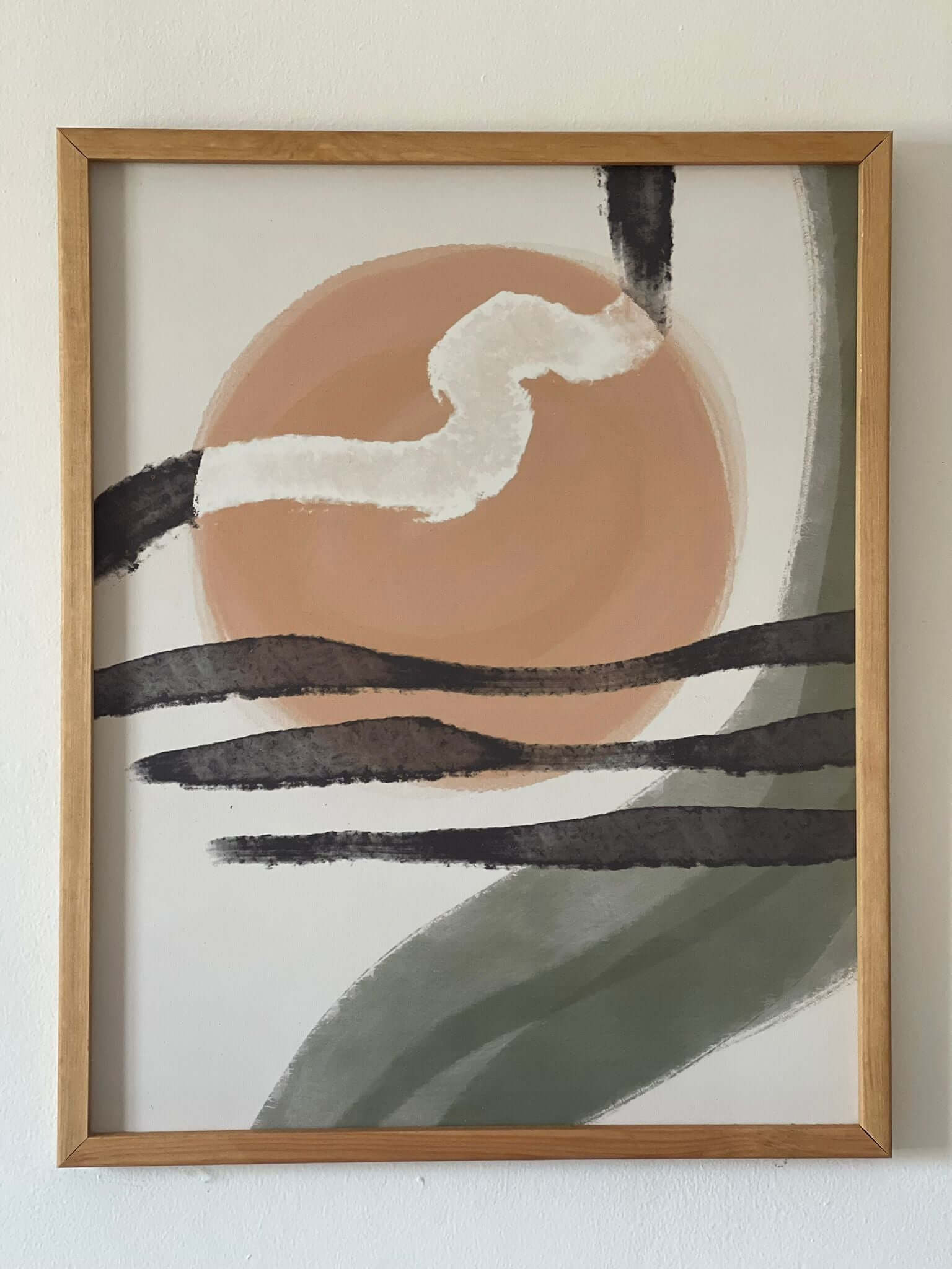 תמונה מסגרת עץ דזרט סאן - 40*50 ס"מ
