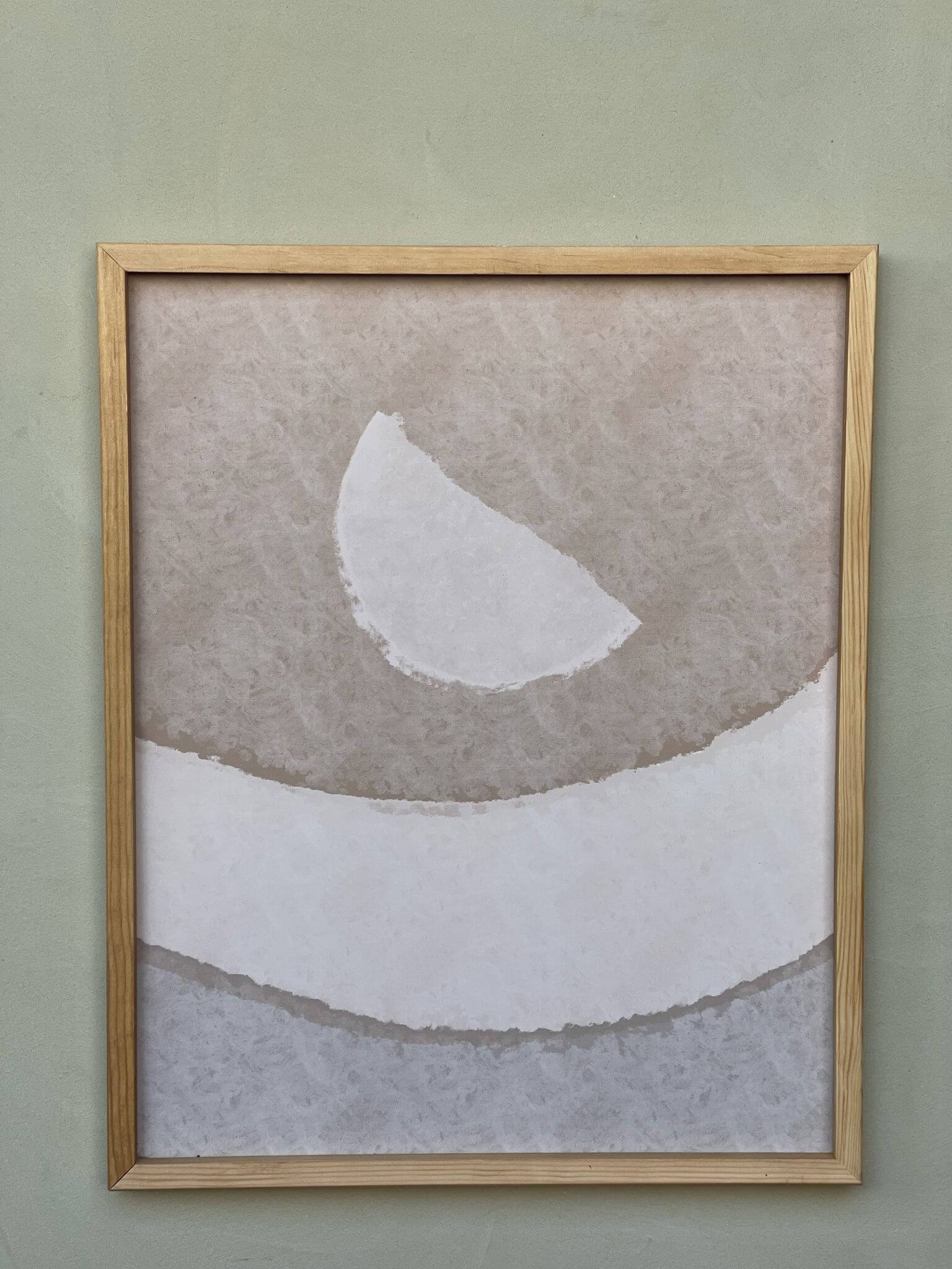תמונה מסגרת עץ מון - 40*50 ס"מ - 1item