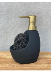 דיספנסר לסבון כלים מורגן - שחור