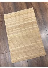 שטיח במבוק בגוון טבעי- 50*120 ס"מ